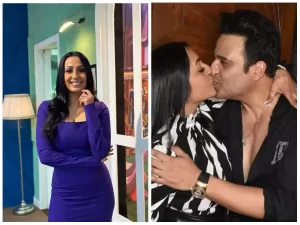 Read more about the article I was PDA-starved… I hadn’t seen my husband Krushna for weeks, so I kissed him publicly: Kashmera Shah