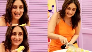 Read more about the article Kareena Kapoor gets confused by hyper-realistic cake at event: ‘I’m scared’ | Bollywood