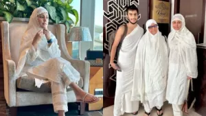 Read more about the article Ramadan 2023: Hina Khan Performs Her First Umrah In Mecca With Her Family, Shares Pics | People News