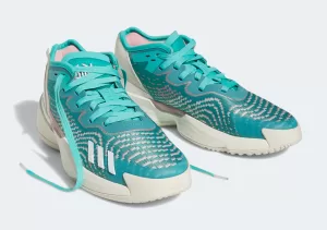Read more about the article adidas D.O.N. Issue #4 “Semi Mint Rush” HR0718