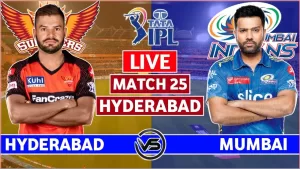 Read more about the article IPL 2023 Live: SRH vs MI Live Scores & Commentary | Sunrisers Hyderabad v Mumbai Indians Live Scores