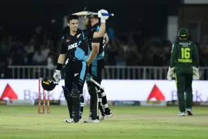 Read more about the article Chapman’s ton leads NZ to T20 collection draw vs Pakistan – Online Cricket News