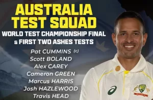 Read more about the article Australia broadcasts squad for Ashes and ICC WTC remaining in opposition to India – Online Cricket News