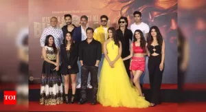 Read more about the article Salman Khan, Pooja Hegde, Shehnaaz Gill and other cast of Kisi Ka Bhai Kisi Ki Jaan grace the trailer launch event | Hindi Movie News