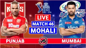 Read more about the article IPL 2023 Live: Punjab Kings vs Mumbai Indians Live | PBKS vs MI Live Scores & Commentary
