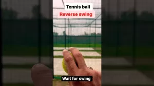 Read more about the article tennis ball se reverse swing tips||wait for swing🔥#cricket #shorts #swing #ytshorts #viral #trending
