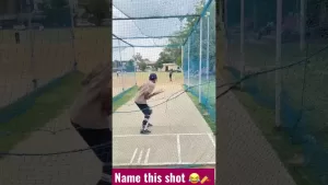 Read more about the article Name this shot 😂😂 | #cricket #trending #cricket #batting