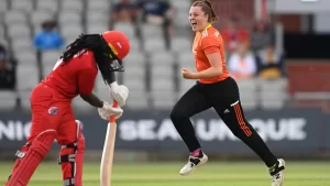 Read more about the article Current Match Report – Thunder vs The Blaze 2023 – Online Cricket News