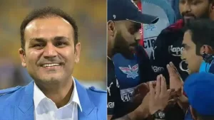 Read more about the article Virender Sehwag, Who Endorses a Pan Masala Model, Advises Virat Kohli and Gautam Gambhir to be Higher Position Fashions For Children After Lucknow Battle