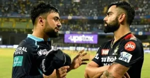 Read more about the article Rashid Khan As soon as Revealed How Bat Gifted by Virat Kohli was Stolen by Asghar Afghan – Online Cricket News