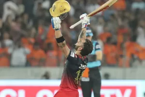 Read more about the article Virat Kohli shines with ‘Match-Successful Century,’ Equals Document for Most Centuries in IPL Historical past – Online Cricket News