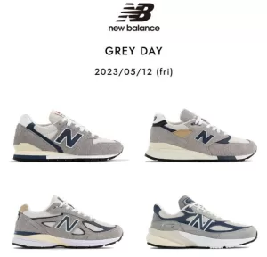Read more about the article New Balance “GREY DAY” MADE in USA Grey Day Collection 5/12(Fri)Release!