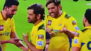 Read more about the article MS Dhoni Denies Deepak Chahar An Autograph Due To His Dropped Catches In IPL 2023 Remaining – Online Cricket News
