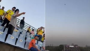 Read more about the article Fan Flies Kite Throughout DC vs CSK IPL 2023 Match at Arun Jaitley Stadium – Online Cricket News