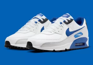 Read more about the article Nike Air Max 90 White Black Blue FN6843-100