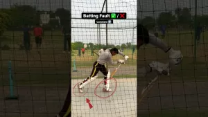 Read more about the article Batting Faults ❌😱 | #shorts #cricket #shortsvideo #youtubeshorts #cricketlover