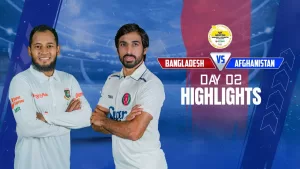 Read more about the article Bangladesh vs Afghanistan Highlights || Day 2 || Only Test || Afghanistan tour of Bangladesh 2023