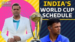 Read more about the article What’s INDIA’s Schedule in CWC ’23? | Cricket Chaupaal