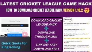 Read more about the article How to download Cricket league game hack 1.10.2 Through link|| Link say Download Kray full tareka