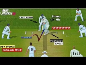 Read more about the article Real Cricket 22 Bowling Tricks Stump Breaker How to take wickets in rc22 Full Guide First Time