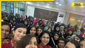 Read more about the article History created! Air India operates first all-women Haj flight to Jeddah, photos go viral