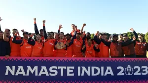 Read more about the article Current Match Report – Scotland vs Netherlands twenty eighth Match, Tremendous Six 2023 – Online Cricket News