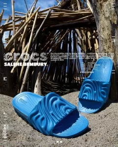 Read more about the article Salehe Bembury x Crocs Pollex Slides “Tashmoo” Releases July 20th
