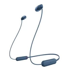 Read more about the article Best Sony Bluetooth Earphones – Sony WI-C100 Wireless Headphones with Customizable Equalizer for Deep Bass & 25 Hrs Battery, DSEE-Upscale, Splash Proof, 360RA, Fast Pair, in-Ear Bluetooth Headset with mic for Phone Calls (Blue)
