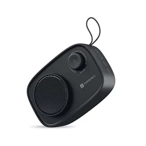 Read more about the article Best Portronics Bluetooth Speaker – Portronics Pixel 2 Wireless Bluetooth Portable Speaker with Micro SD, 3.5mm Aux, 3W Output, Retro Volume Knob(Black)
