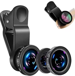 Read more about the article Best Mobile Camera Lens – Lowfe 3in1 Mobile Camera Photo Lens; Fisheye Lens; Wide Angle; Macro Lens with Clip Holder for All Smartphones (Multicolor)