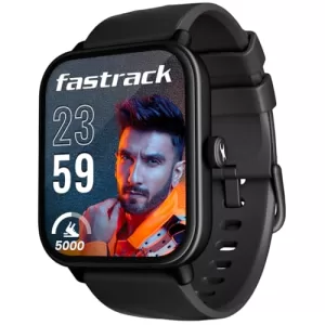 Read more about the article Best Fasttrack Smart Watch – Fastrack Limitless Glide Advanced UltraVU HD Display|BT Calling|ATS Chipset|100+ Sports Modes & Watchfaces|Calculator|Voice Assistant|in-Built Games|24 * 7 HRM|IP68 Smartwatch