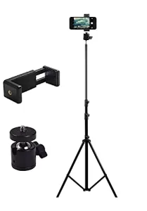 Read more about the article Best Camera Stand Price – HIMSEAS 7.5 Feet Tripod Stand Camera Stand for Mobile Shooting, Phone Stand Holder for Video Shoot (Black)